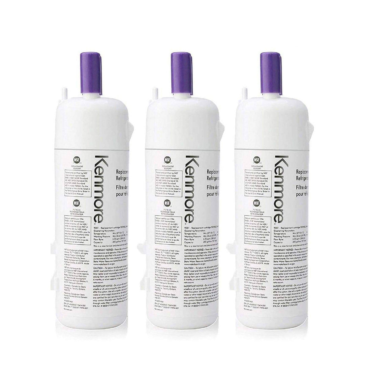 Kenmore Elite 9081- 469081, 469930, 9930 Refrigerator Water Filter