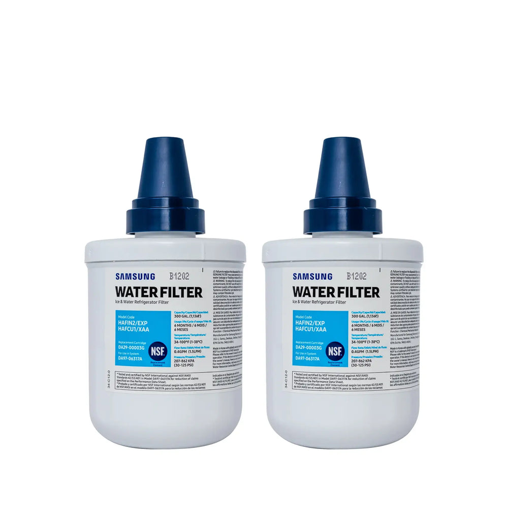 2 pack Replacement Refrigerator Water Filter for Samsung DA29-00003G (HAFCU1/XAA)