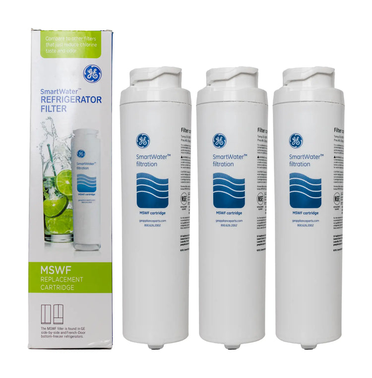 Replacement Refrigerator Water Filter for GE MSWF, 3 Pack