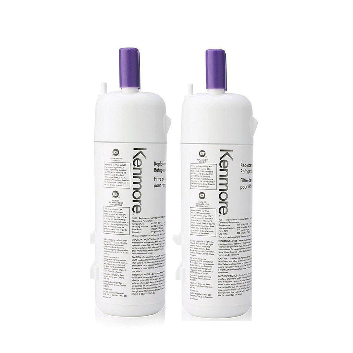 Kenmore Elite 9081- 469081, 469930, 9930 Refrigerator Water Filter