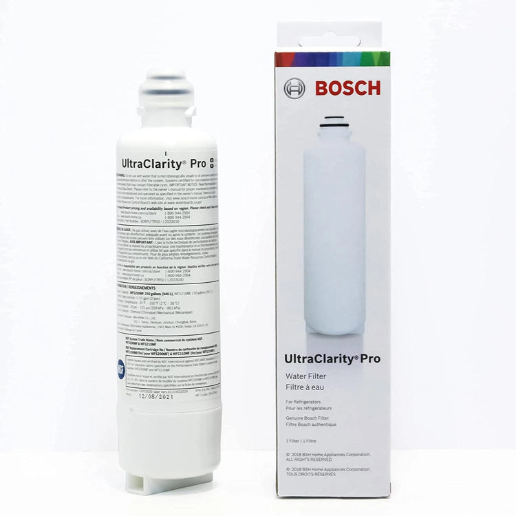 Replacement Refrigerator Water Filters for Bosch Ultra Clarity Pro BORPLFTR50, 2-Pack