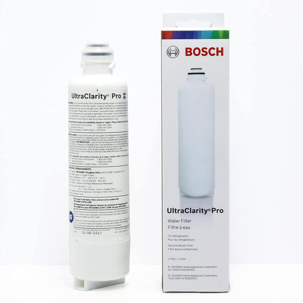 2 pack Bosch Ultra Clarity Pro Water Filter (BORPLFTR50)