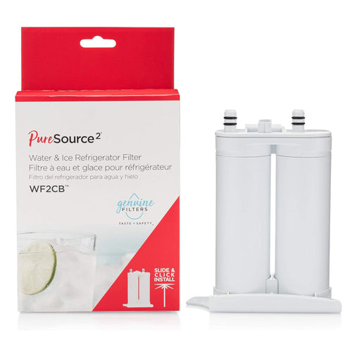 2 pack Replacement Refrigerator Water Filter for Frigidaire WF2CB PureSource2 Ice And Water Filtration System
