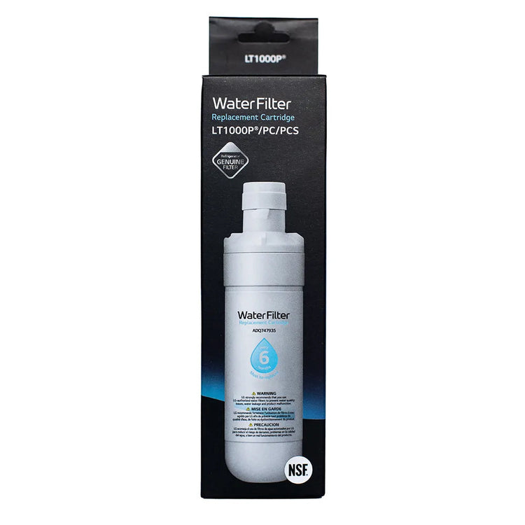 Replacement Refrigerator Water Filter for LG LT1000P, PC/PCS ADQ747935, ADQ74793501, 2 pack