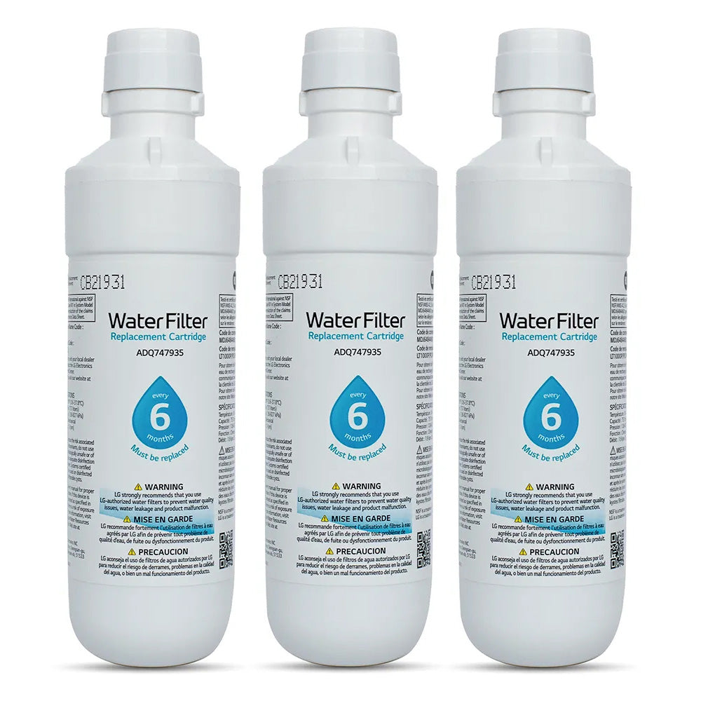 Replacement Refrigerator Water Filter for LG LT1000P, PC/PCS ADQ747935, ADQ74793501
