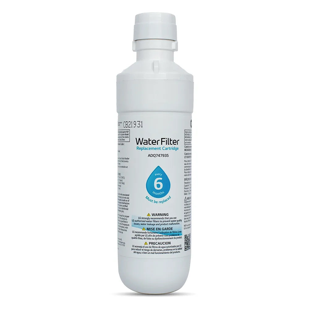 Replacement Refrigerator Water Filter for LG LT1000P, PC/PCS ADQ747935, ADQ74793501, 2 pack