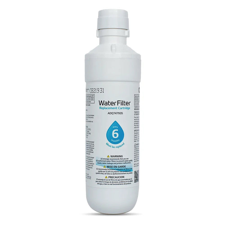 Replacement Refrigerator Water Filter for LG LT1000P, PC/PCS ADQ747935, ADQ74793501, 2 pack