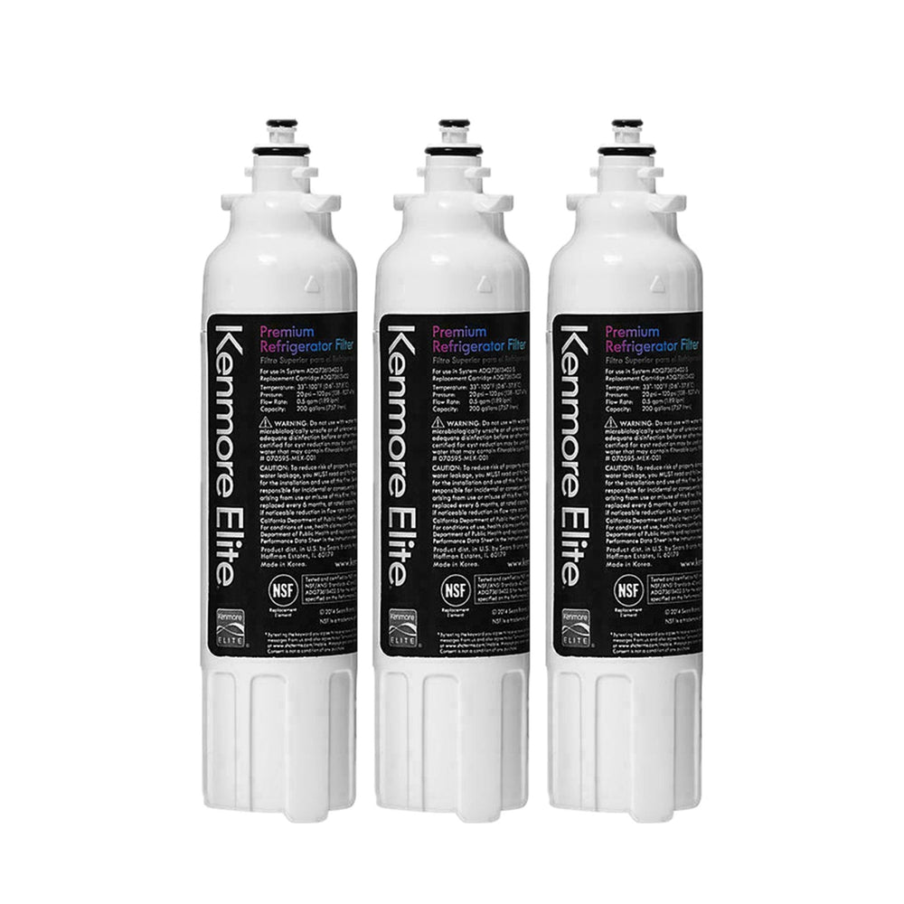 Kenmore Elite 9490 - 46-9490, 469490, ADQ73613402 Refrigerator Water Filter, 3 Pack