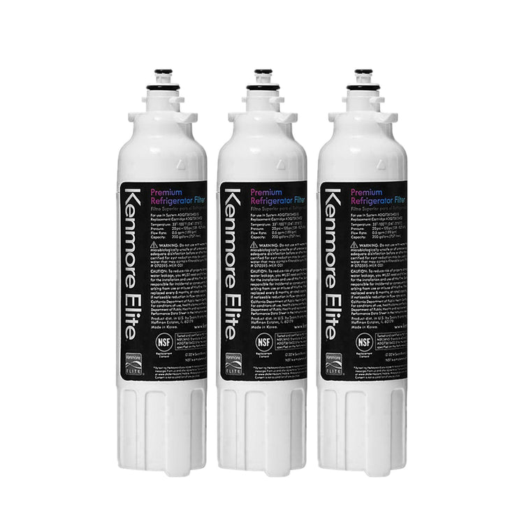 Kenmore Elite 9490 - 46-9490, 469490, ADQ73613402 Refrigerator Water Filter, 3 Pack