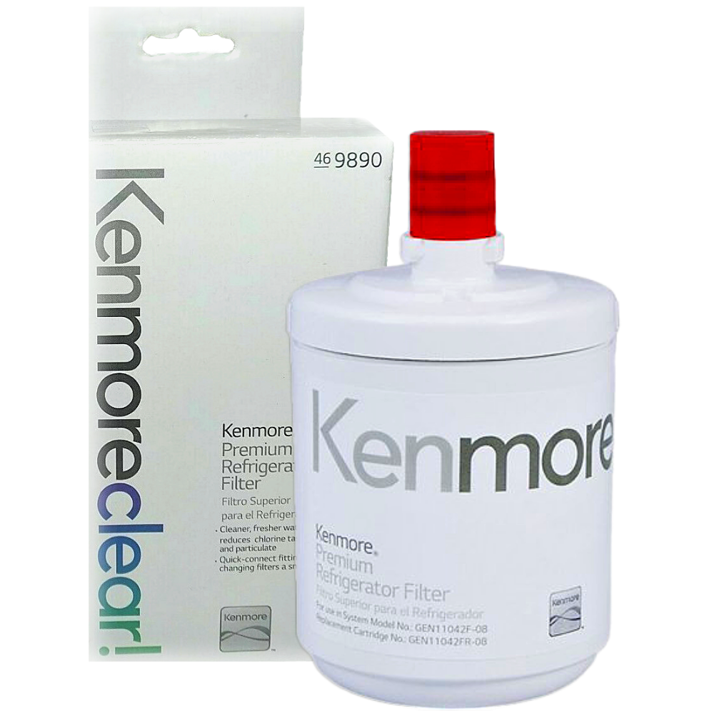 Kenmore 9890 - 46-9890, ADQ72910902 Refrigerator Water Filter, 2 Pack