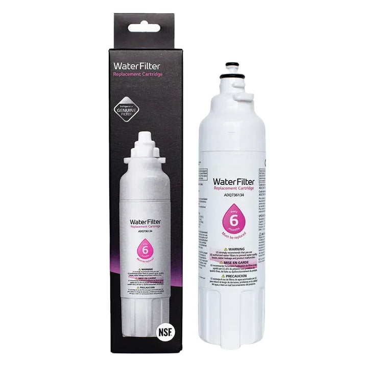 Replacement Refrigerator Water Filter for LG LT800P / LT800PC, ADQ73613401