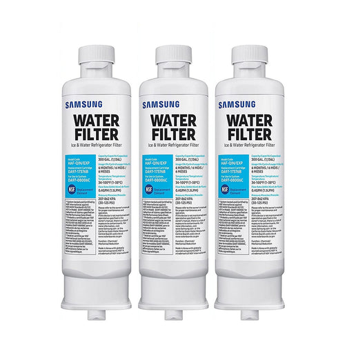 Replacement Refrigerator Water Filter for Samsung DA97-17376B HAF-QIN/EXP, 3 Pack