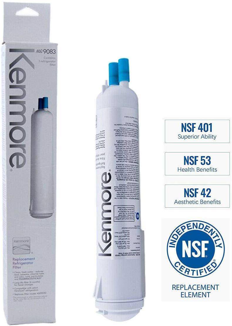 Kenmore 9083, 46-9083, 9020/9030 Replacement Refrigerator Water Filter, 2 Pack