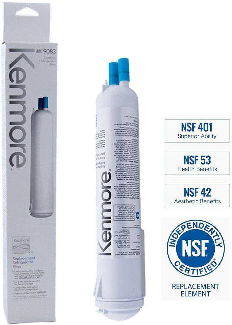 Kenmore 9083, 46-9083, 9020/9030 Replacement Refrigerator Water Filter, 2 Pack