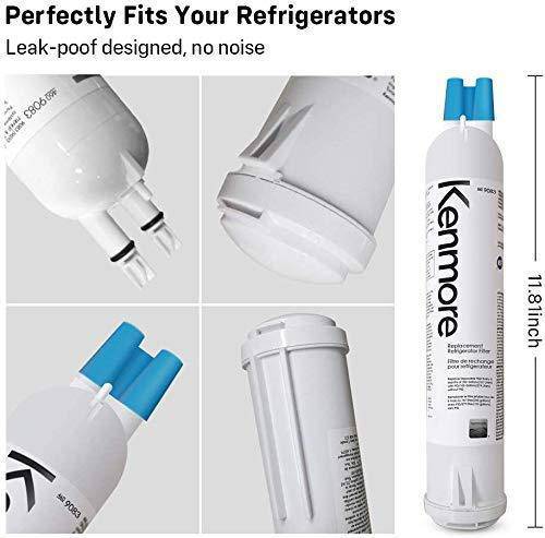 Kenmore 9083, 46-9083, 9020/9030 Replacement Refrigerator Water Filter, 3 Pack