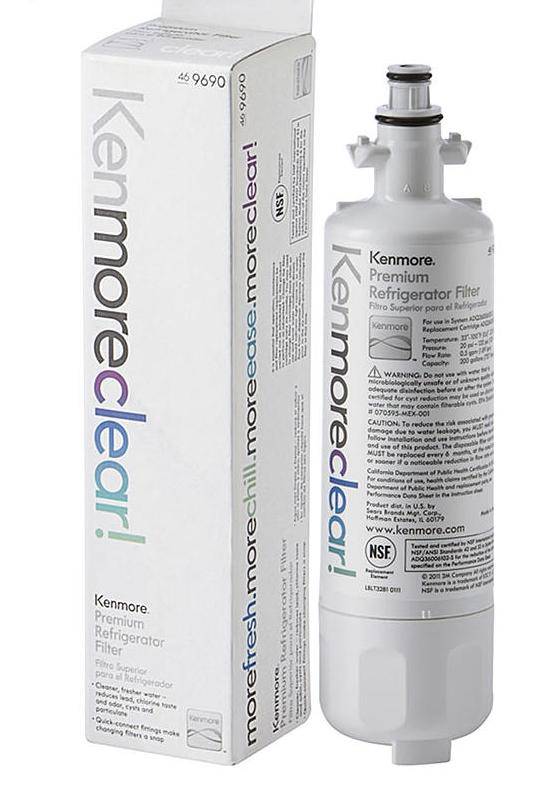 Kеnmore 9690, 46-9690 Refrigerator Water Filter, 3 Pack