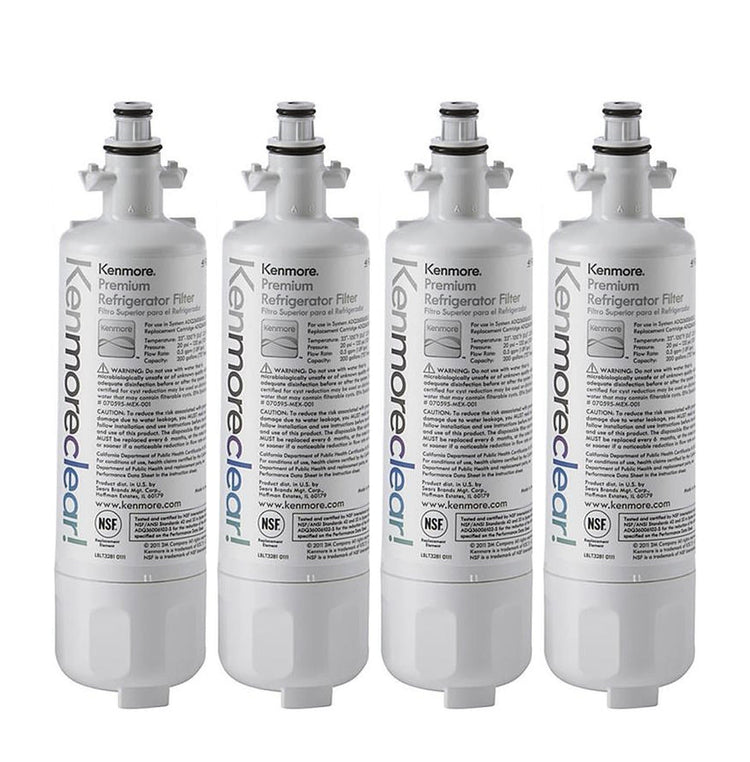 Kеnmore 9690, 46-9690 Refrigerator Water Filter, 4 Pack